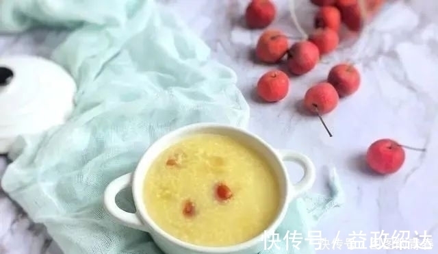 苹果|单煮小米粥太清淡,加2种果子,开胃消食又好喝,喝一次天天想喝