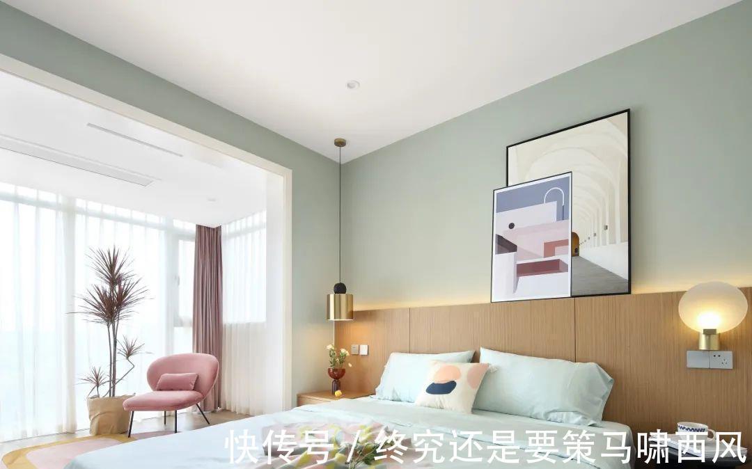简约风|107㎡现代简约风,优雅浪漫的空间,住出了高冷气质范!