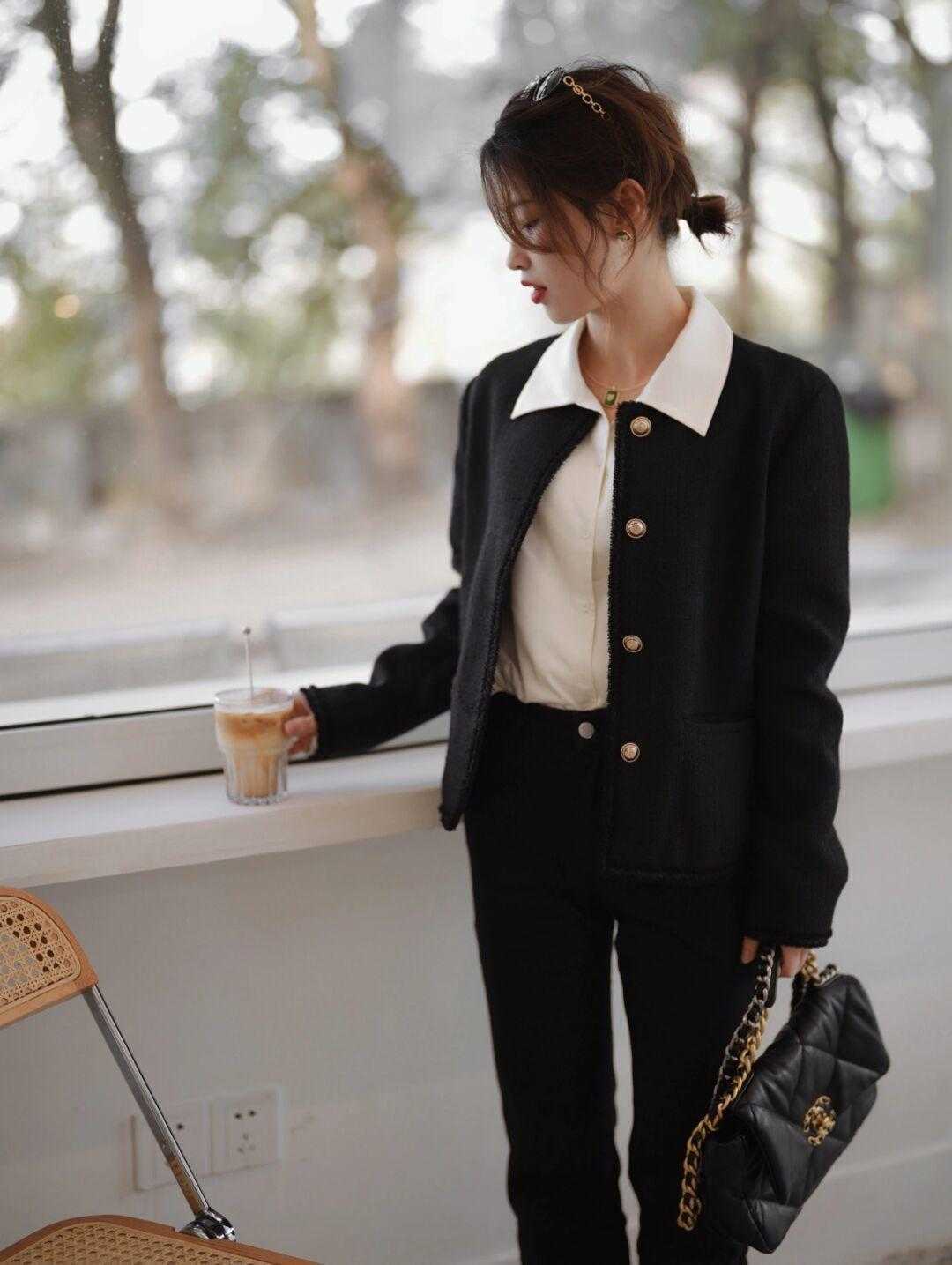 直筒裤 纯黑色直筒牛仔裤yyds!上班族、学生党都能穿,你也千万别错过