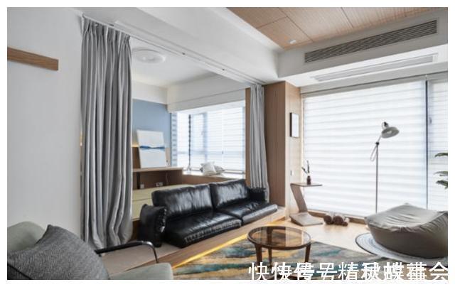 沙发墙|老公硬把沙发墙砸掉,还不买沙发,没想到完工多出一间书房,聪明