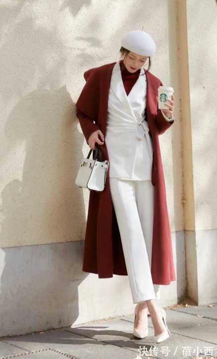 高跟鞋|让你一秒变高级的大衣穿搭,趁冬末赶紧穿起来,美得高级又轻松