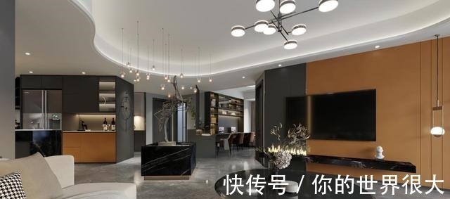 卧室|180㎡现代轻奢风,中西合璧的餐厨,颜值高还实用!