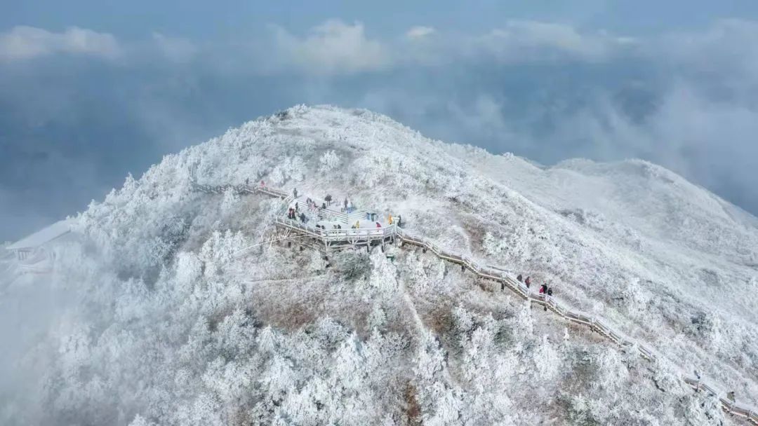 雪景|在六春湖邂逅雪景，定格冬日里的最美画面！期待下一场雪~