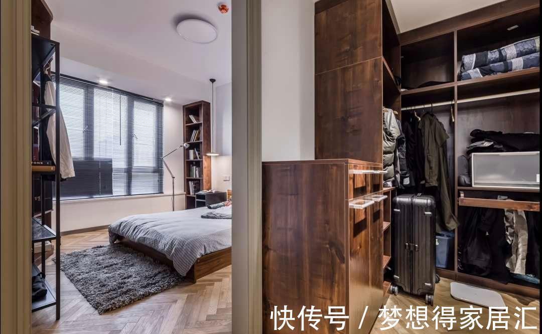 80平|服装设计师的新家，80平也可以很宽敞，还能拥有超实用的衣帽间