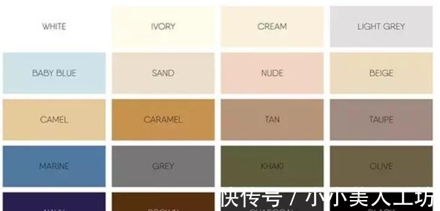 左图 美不美、看配色，简单的“三色”搭配法，让你穿衣更高级