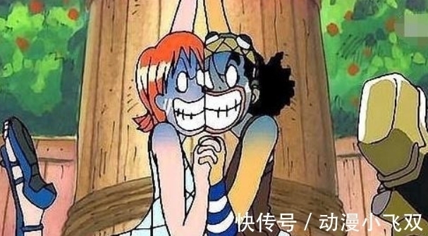 娜美|海贼王:路飞初吻给了蕾玖,娜美初吻给了乌索普,看到索隆我酸了