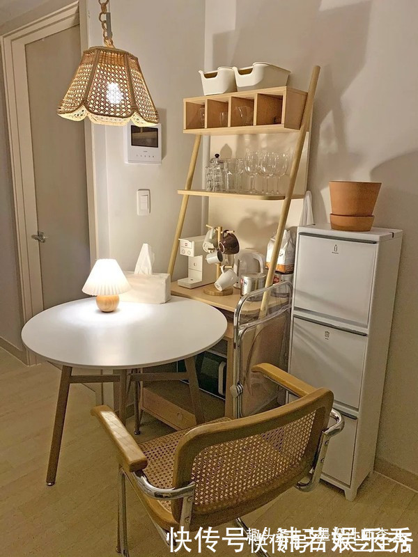 一字型|结束3年合租生活,买下33㎡公寓一人独居,巴掌大空间却五脏俱全