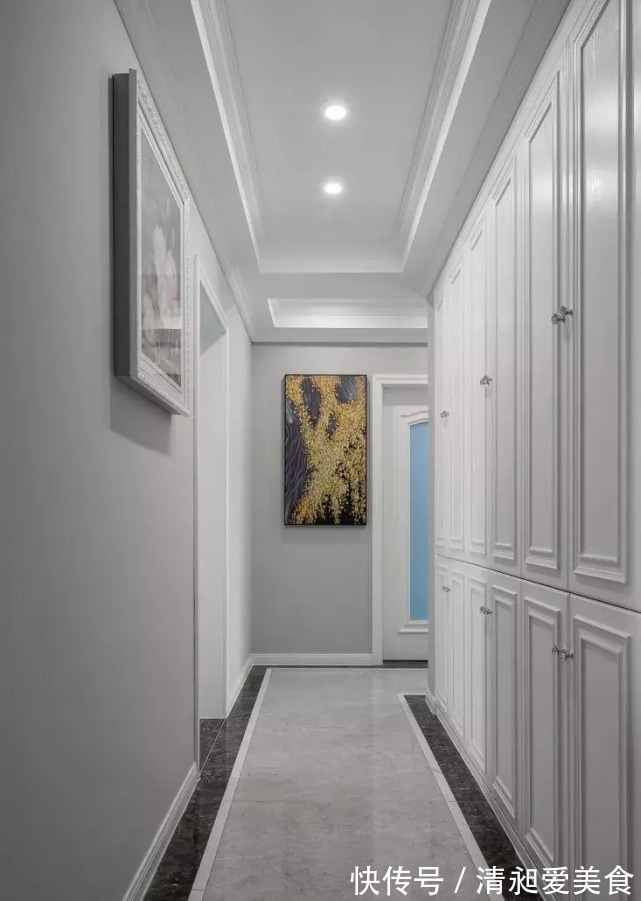 玄关柜|电视墙要不要装柜子?一进屋就被迷住了,全屋太漂亮了