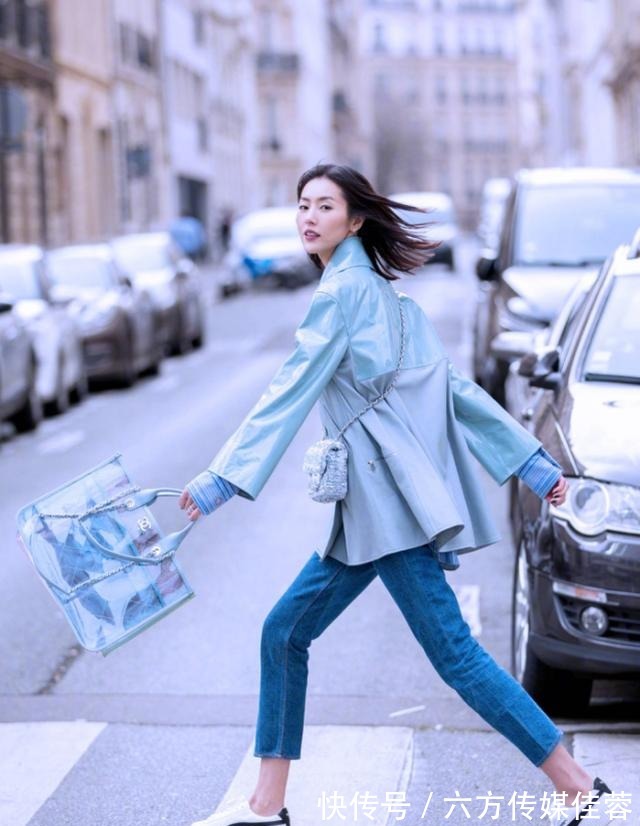 蓝色|“雾霾蓝”可显高级感了,照着这3点穿搭思路,显白又显质感