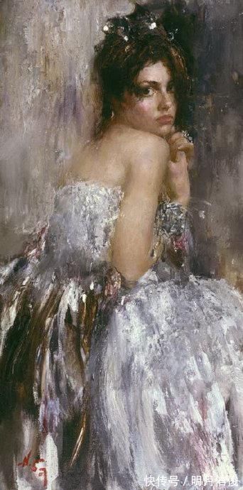 费欣|俄罗斯艺术家尼古拉布洛欣人体油画作品欣赏