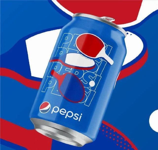 联名|百事可乐联名人民日报包装设计开启“热爱”模式