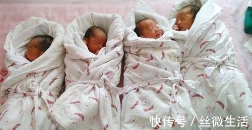 心理健康|48岁高龄产妇生下4胞胎,来了80多名家属,知道娃性别后全家笑翻