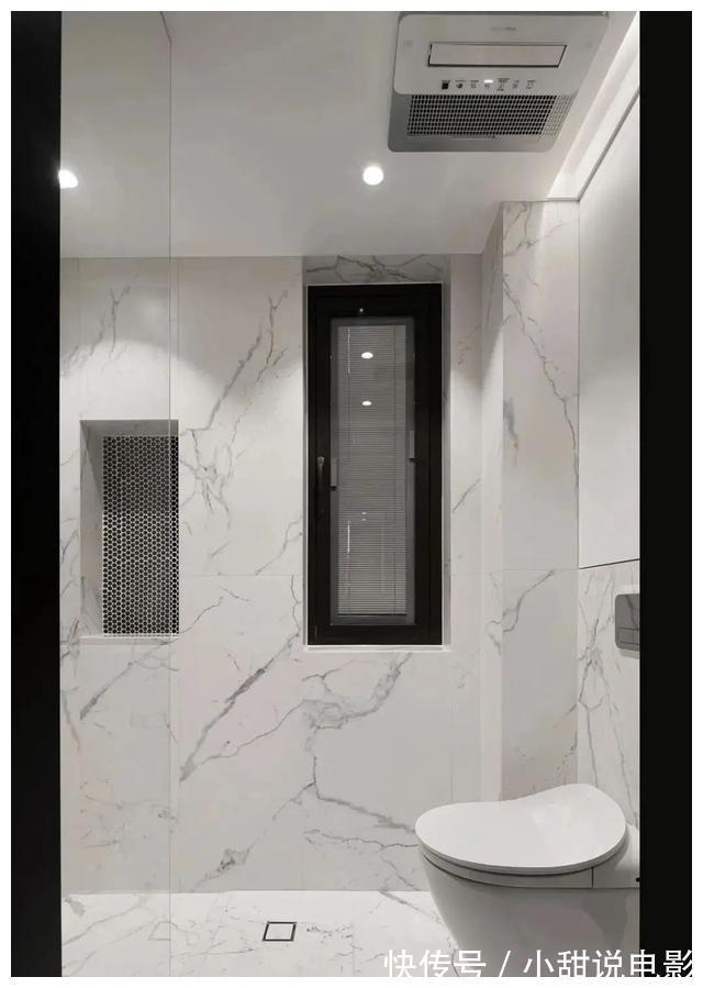 卫生间|64㎡轻奢两居室,柜子设计是最大亮点,颜值高又好用,值得借鉴!