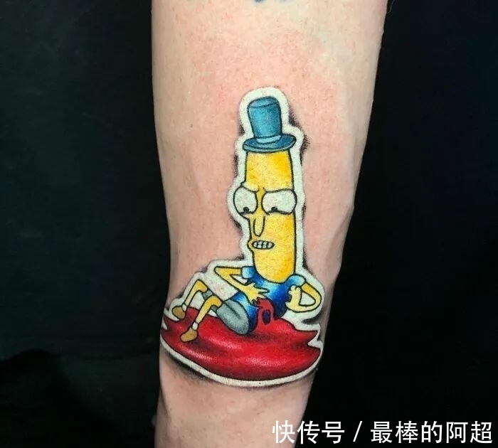 糙汉！超逼真的3D纹身，像粘在皮肤上的贴画，强迫症：好想撕掉它