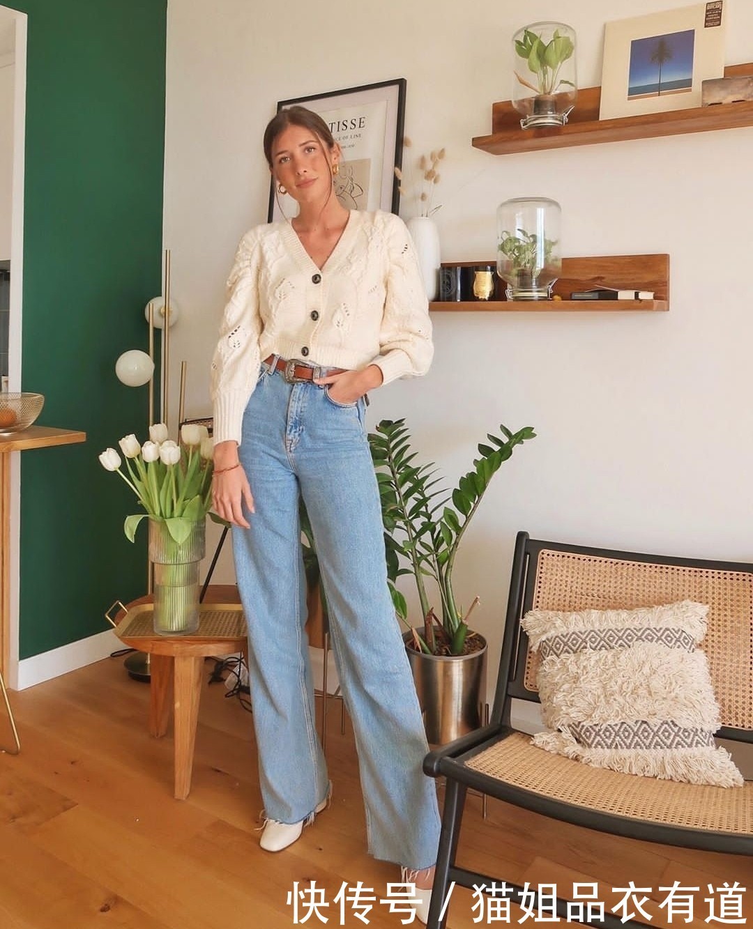 穿阔腿裤时,不建议随便搭,试试这三款鞋子,穿出风格才更时髦