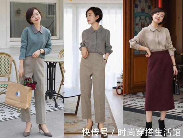 tips|天冷了40+女人别穿太老气,今年流行这样穿,减龄又显气质