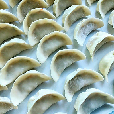 白菜香菇素馅水饺