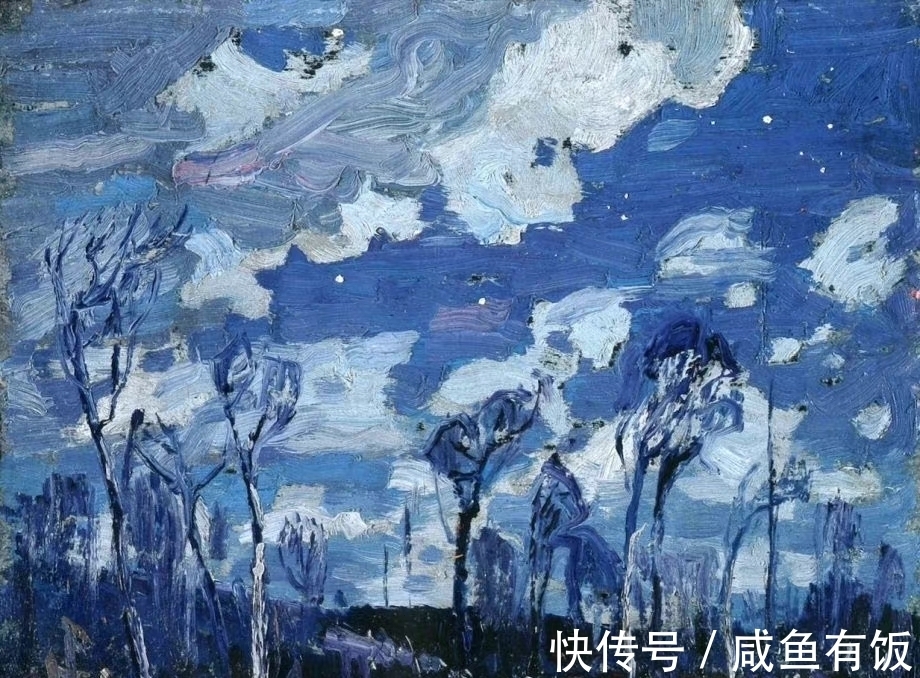 笔触!浓烈的色彩,激荡的笔触