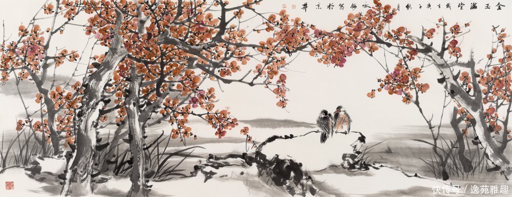 驻华大使馆拟展|“疏影含香”——画家张咏梅斯洛伐克驻华大使馆拟展部分作品