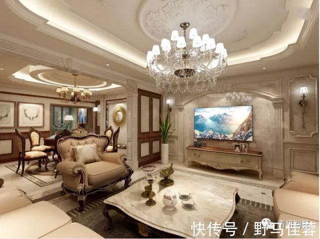 露台|12米×17米豪华欧式别墅,大露台6卧室带堂屋,满足你的需求