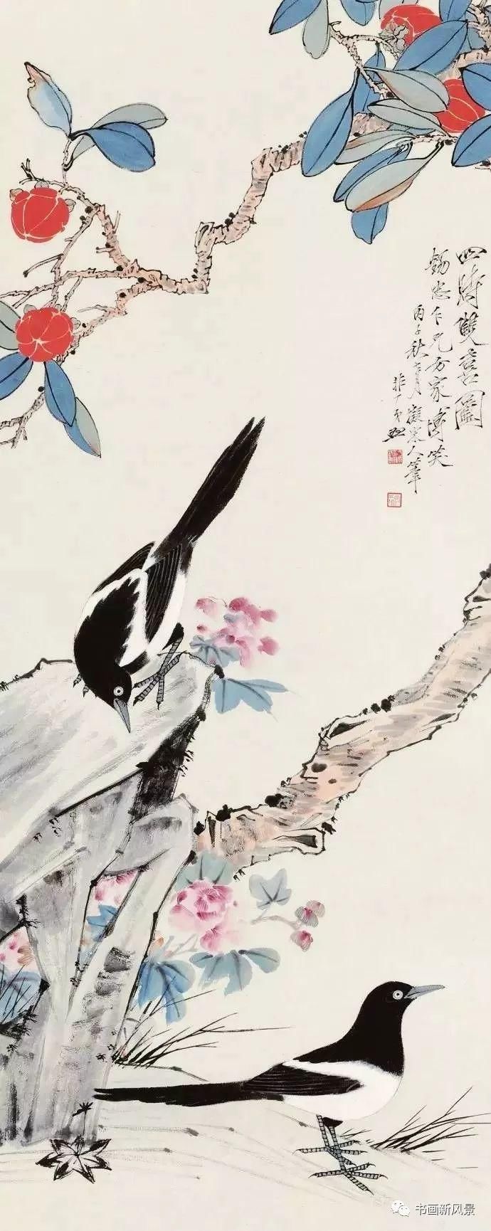 两位工笔大师笔下的喜鹊，你更喜欢哪一位的？