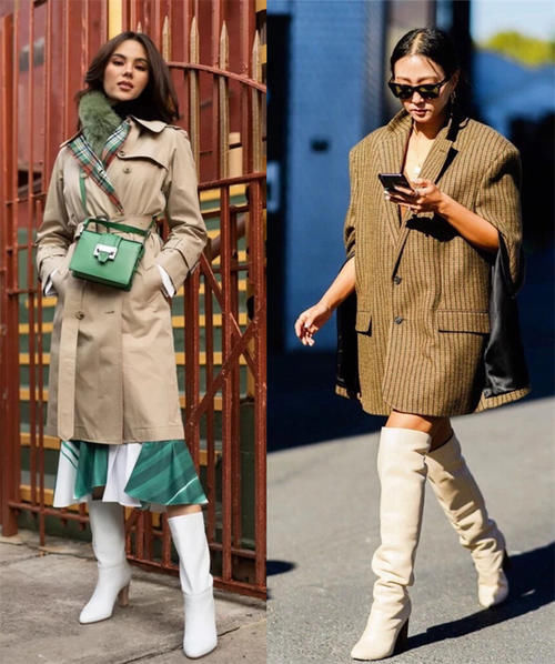 马丁靴算什么？今春大火的是“白板靴”，增高又拉腿，咋穿都时髦