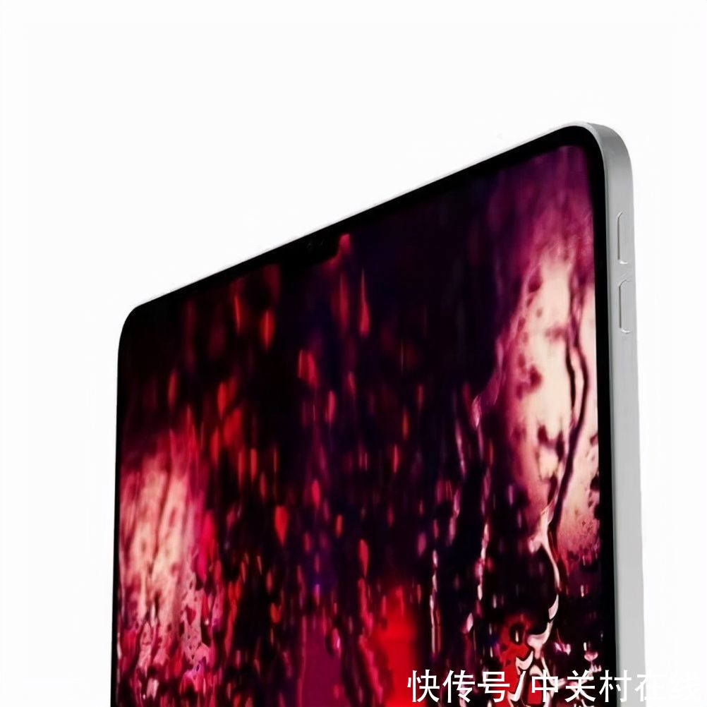 渲染图|iPad Pro 2022渲染图曝光：窄边框+刘海屏