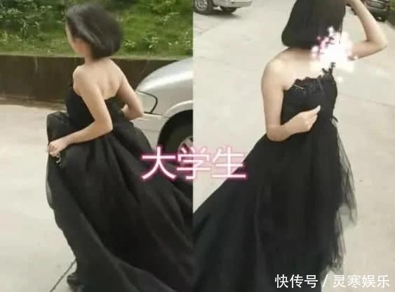 有种仙女叫“大学生婚纱”,初中生VS大学生,看到大学我恋爱了