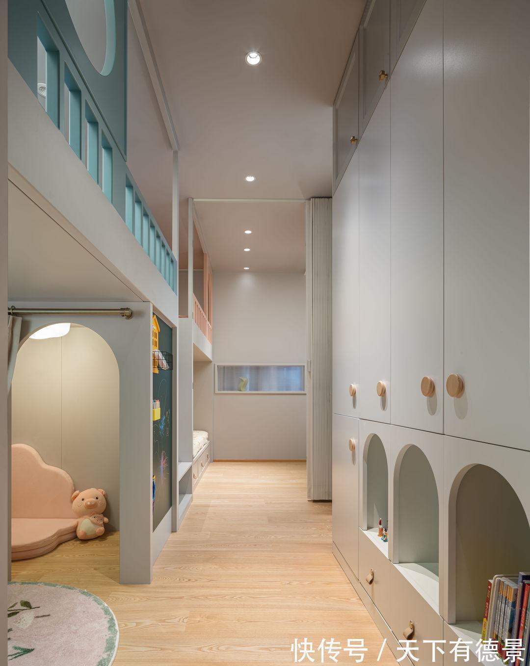 收纳|佩服!她把仅55㎡的家重新改造,有“4室”两卫,老破小逆袭成功