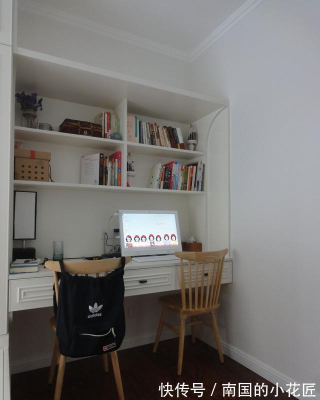 钢化玻璃|晒晒新房,一体式设计,主卧飘窗简单温馨,难怪婆婆不走!