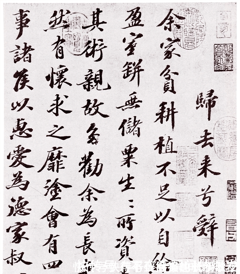 书风|北宋苏轼书法:陶渊明的《归去来兮辞卷》丰腴之美的书风