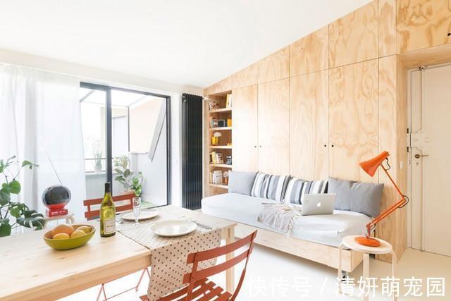 矮柜|才40公分,衣柜底部塞下一整张床,带滚轮好移动,省掉一间房多爽