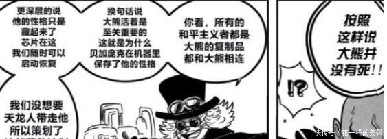 海贼王乔艾莉·波妮竟然是暴君熊的母亲，信息量太大