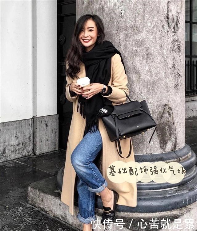  高领|打底衫不会选一件“高领衣”就轻松解决，时髦百搭又保暖，爱了