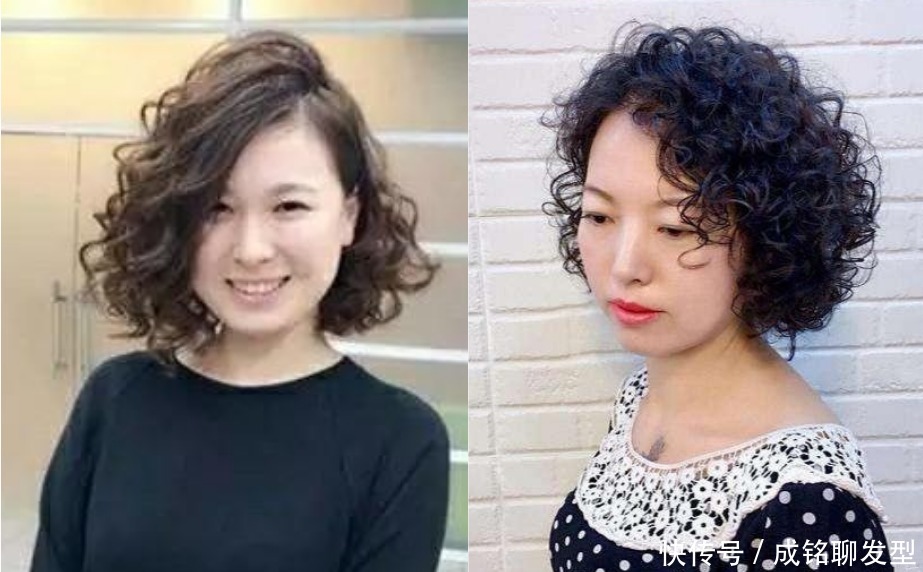 老年人怎么烫蓬松不老气?小卷洋气大卷时尚,优雅卷发蓬松又时髦