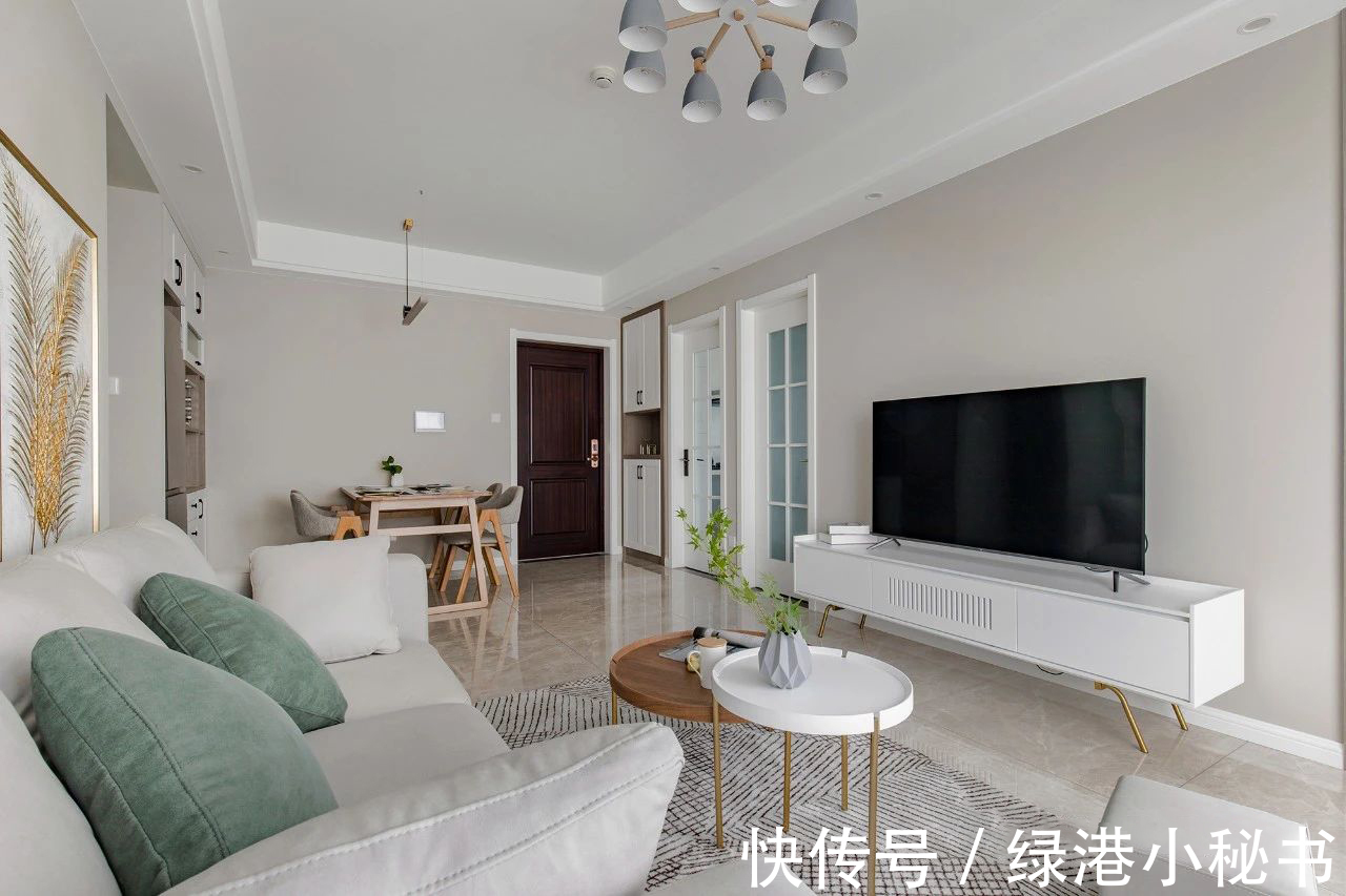 案例|装修案例欣赏:三口之家的简约风格设计,生活就是如此简单又美好!