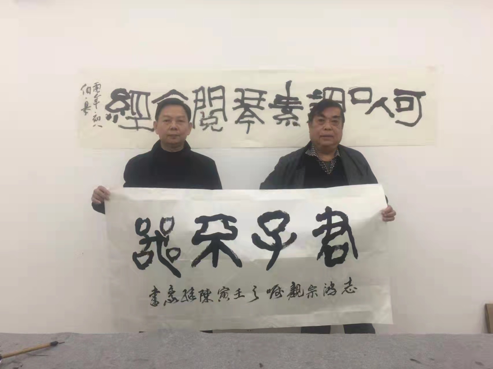 贺潮阳书协&“利者义之和也,贞者事之干也”,贺潮阳书协成功举办春天之约茶话会