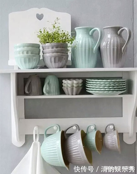 厨房|12款厨房金属餐盘架，用心经营厨房料理，怎能不好好照顾锅碗瓢盆