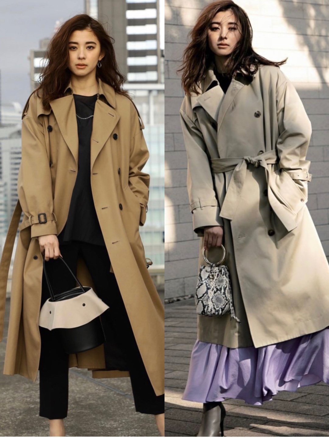 衬衫 早秋季节,“风衣的高级穿法”是这样的,搭配衬衫利落又有气场