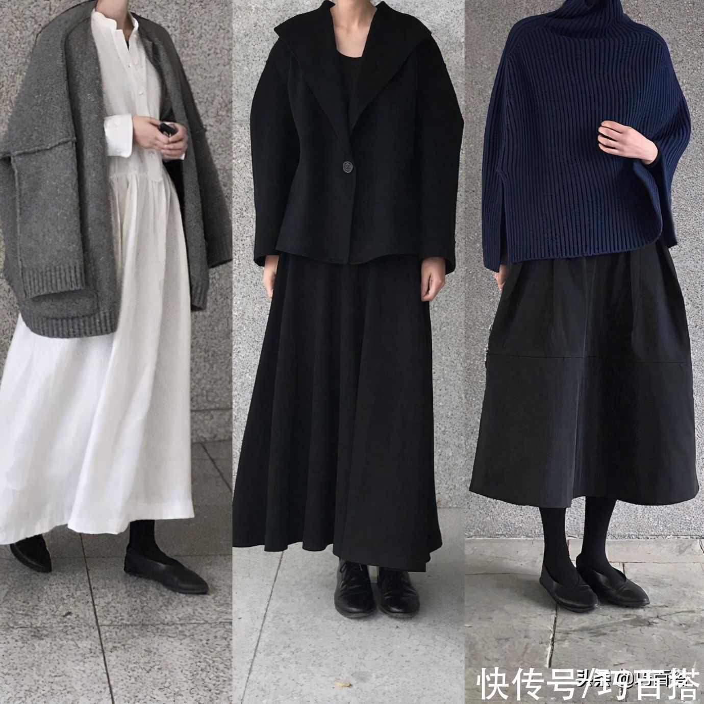 乱穿衣的季节也不要乱跟风，别人穿粉嫩色，你选禁欲冷淡风更惊艳