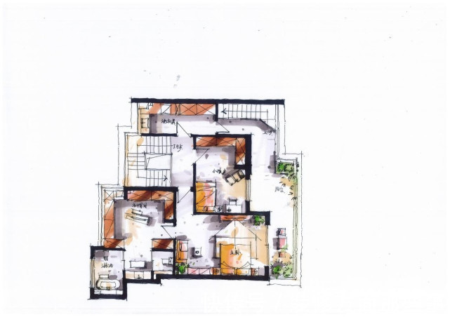 复式|260㎡的顶层复式设计,生活本该如此,平静却倍感幸福