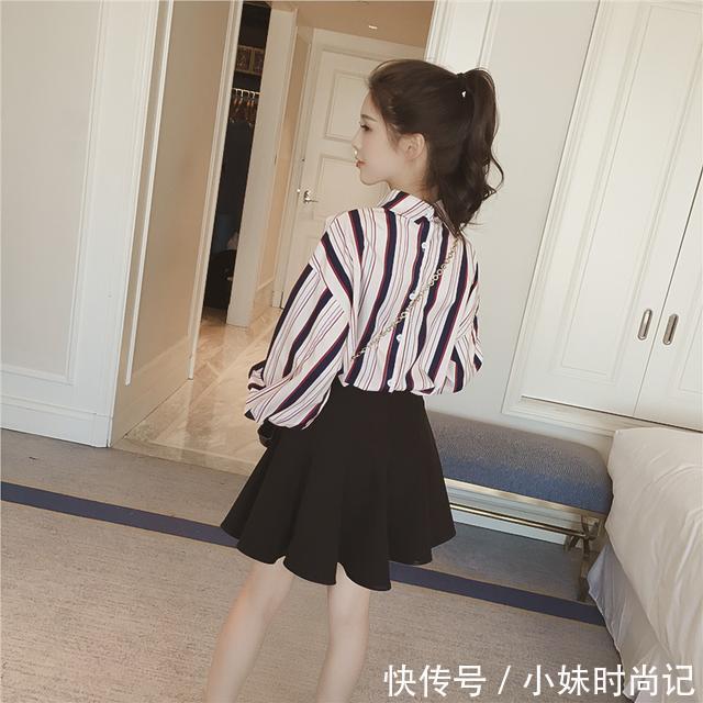 西装外套 清新的彩色条纹春装,增加了青春活力的俏皮感觉