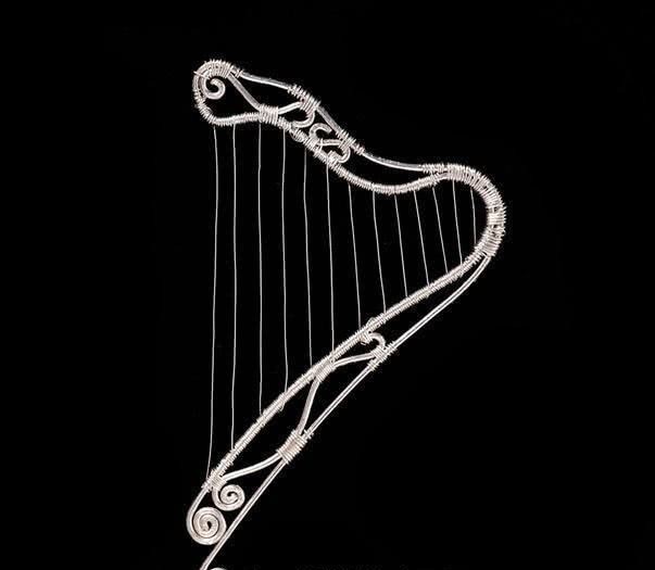 凤首箜篌$太惊艳了!原来传说中的箜篌少女真的存在!