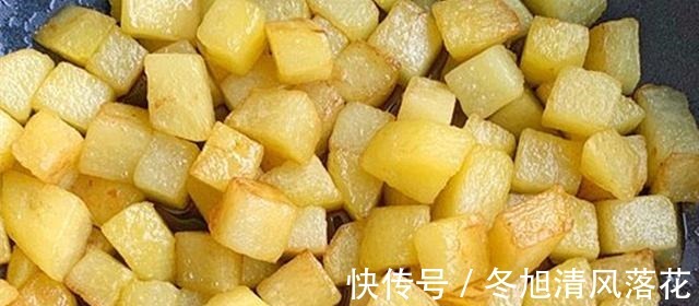 调味料|普通的土豆，加一根火腿进去，转身变成美食，大人小孩都爱吃！