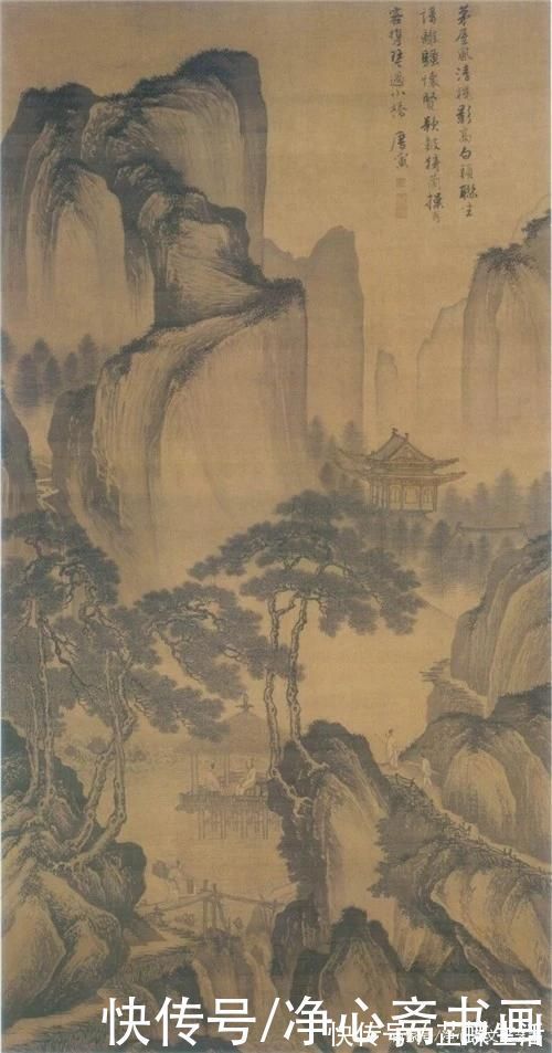 四大家!他的山水画为什么受人欢迎四大家的名号究竟怎么得来