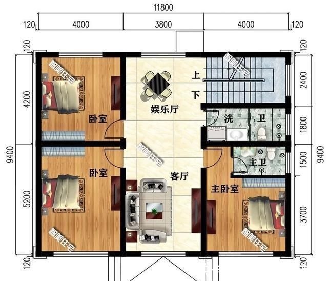 简欧|都是新中式风格,尺寸也一样的两个户型,一下子就俘获了我的心