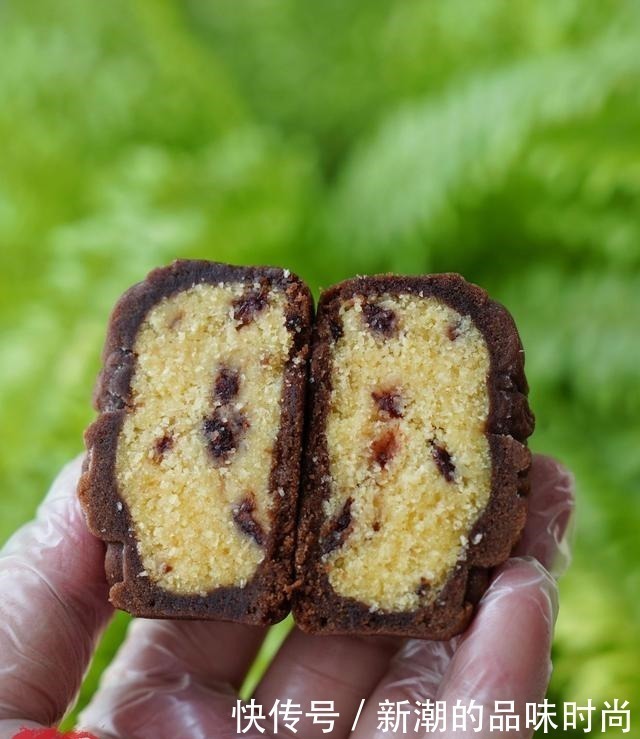 喜欢巧克力和椰蓉的试试这月饼,太香了!其它月饼一比都是浮云了