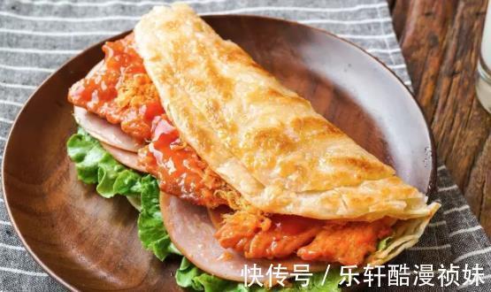 高筋面粉|百吃不厌的手抓饼，可以给自己做早餐了！