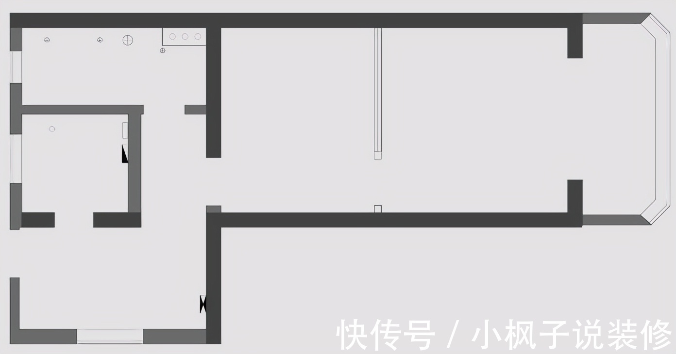 户型|这才叫“蜗居”,34㎡住下一家五口,改造后变得应有尽有