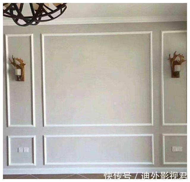 装饰|大理石电视墙又贵又俗气，选这种材料做个简单造型，好看还省钱